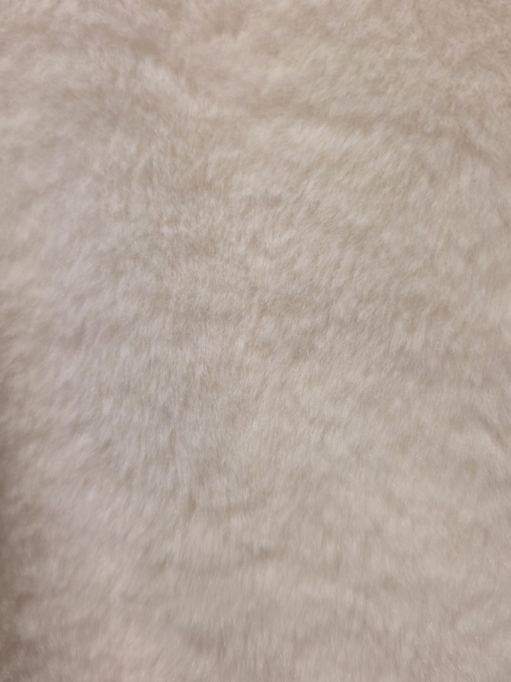 Plush Hooded Zip Jacket - Cream - Picture 6 of 15